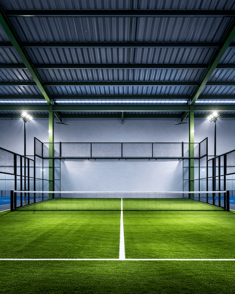 Sand dressed padel turf, WPT grade equivalent, 12 mm pile height